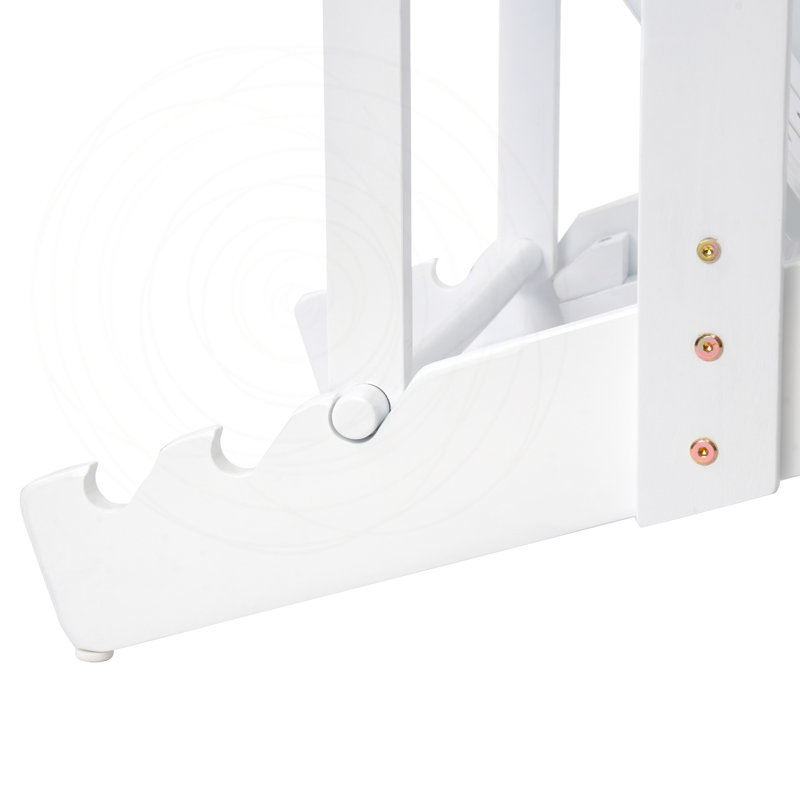 Chaise Adirondack pliante rustique avec bois d'acacia, Blanc