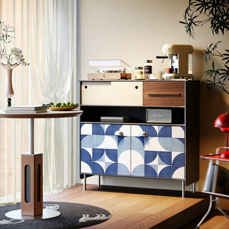French Simple Style Accent Cabinet