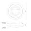 Collins 1 - Light LED Flush Mount