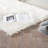 Haja Fluffy Faux Sheepskin Fur Shag Area Rug in White-1128975844