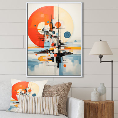 Mysterious Abstract Landscape - Abstract Canvas Wall Art