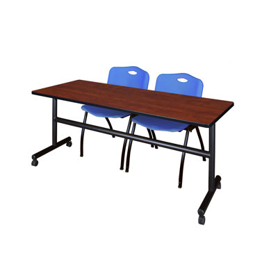 Table de nidification Nickls, 2 chaises empilables