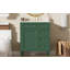 Meuble-lavabo moderne de 30 po Alder avec motif unique et matériaux durables-123512884