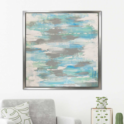 « blue regard (square) » par cassie studios-print