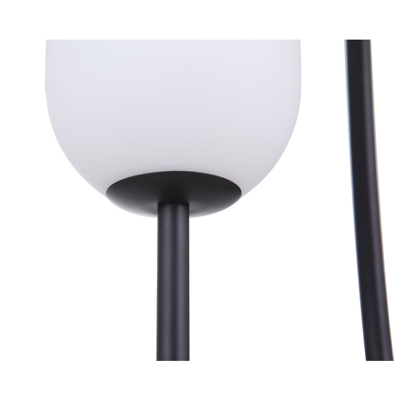 Poulos LED Armed Sconce, Flat Black