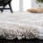 Aderita Shag Hand Tufted Performance Geometric Rug-228558964