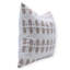 Coussin à motif floral en coton imprimé à la main avec motif décoratif Fab Fabine - Darpan-1363927987