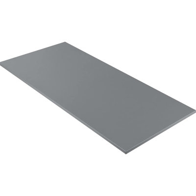 Kaboon Universal Tabletop, Solid One-Piece Melamine Table Top, Home and Office Countertop