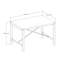 Alicia Metal Base Dining Table-199017262