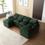Canapé modulaire doux et confortable avec rembourrage en mousse en forme de U-516645158-516645155