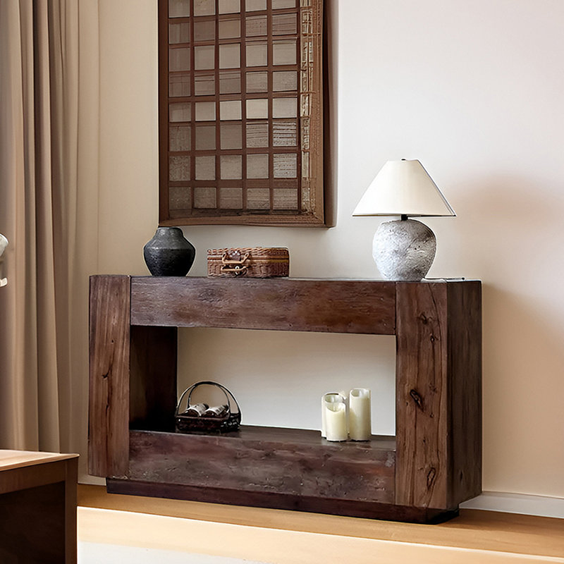 Console Wabi-sabi, H 31,5 po x l 55,1 po x P 13,8 po