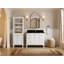 Ensemble de meuble-lavabo simple blanc l 4 x P 2 po Nashville-112691910