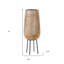 Vase de table en bois Arine