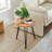 Jocqua Raised Lip End Table with Hairpin Legs