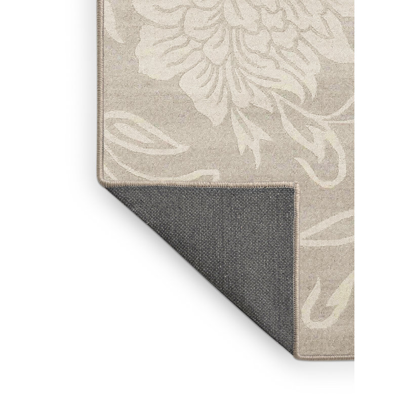 Tapis contemporain gris, Rectangle 2 pi x 5 pi