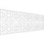 Panneau de lambris H 32 1/4 po x l 94 1/2 po x P 2/5 po