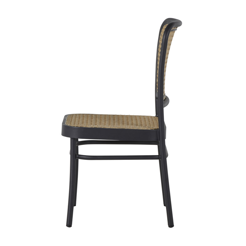 Bordeaux Patio Dining Side Chair, Midnight