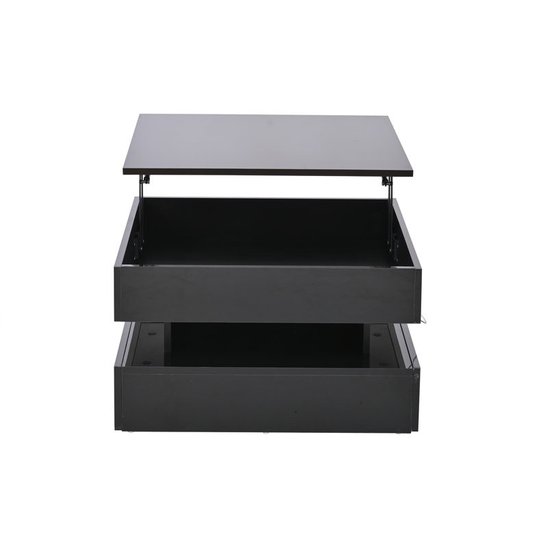 Lift Top Frame Coffee Table with Storage