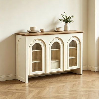 American-style minimalist luxury entrance cabinet
