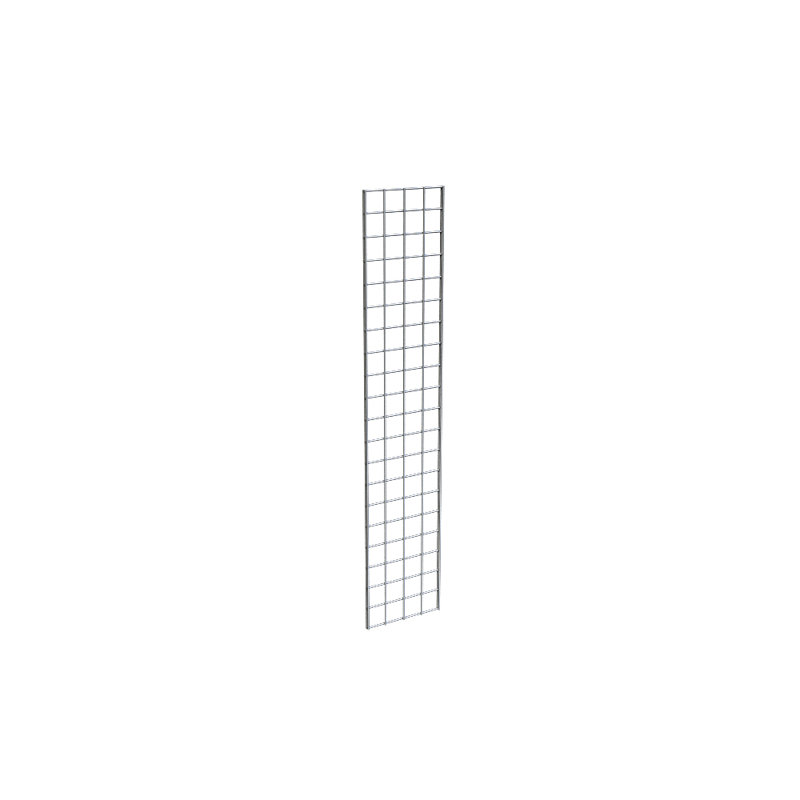60" H x 1" W Grid Panel, Chrome
