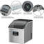 Casart 22 Lb. Daily Production Cube Clear Ice Portable Ice Maker