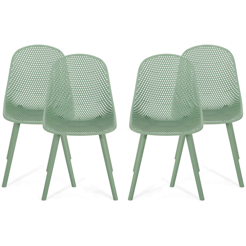 FAUTEUIL POSEY (ENSEMBLE DE 4), Vert