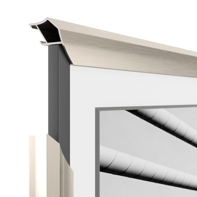Alloy Prismatic Deco TV Frame for Samsung Frame TV and Frame Pro