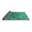 Tapis turquoise / vert Magrans-1406480762