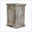 Table de chevet en bois avec 1 tiroir et 1 porte, comprenant un tiroir et une armoire pour le rangement