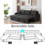 Beckner 3 Seater Sofa-407107166