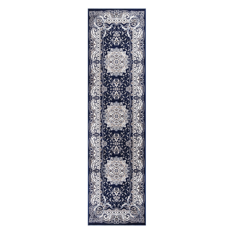 Floral Area Rug, Runner 82 x 300cm