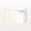 Bureau d'ordinateur 1 tiroir Alena