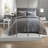 Soft Faux Fur Bedding Sets Full Queen, Modern Checkerboard For Home