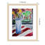 «Montpellier Blue Vase and Window Box» encadré sur papier par Montpellier-91291859-91291857