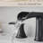 Bathroom Faucets For Sink 3 Hole ORB 8 Inch Widespread Bathroom Sink Faucet With Pop Up Drain Double Lever Handle Faucet Bathroom Vanity Faucet Basin Mixer Tap Faucet With Hose-125230772