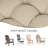 Outdoor High Back Chair Cushion Set-1410429967