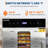  Commercial Food Dehydrator - 10-Tray Digital Stainless Steel Dryer - Adjustable Temp & Timer, BPA-Free, Recipe Book Included, Model SG-10A, 800W 110V, Silver