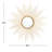 Maite Metal Flat Wall Mirror