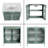  Lex 30" Freestanding Bathroom Vanity with Sink, Floor Standing Vanity with 2 Doors, Ceramic Basin Sink Top-1827753808