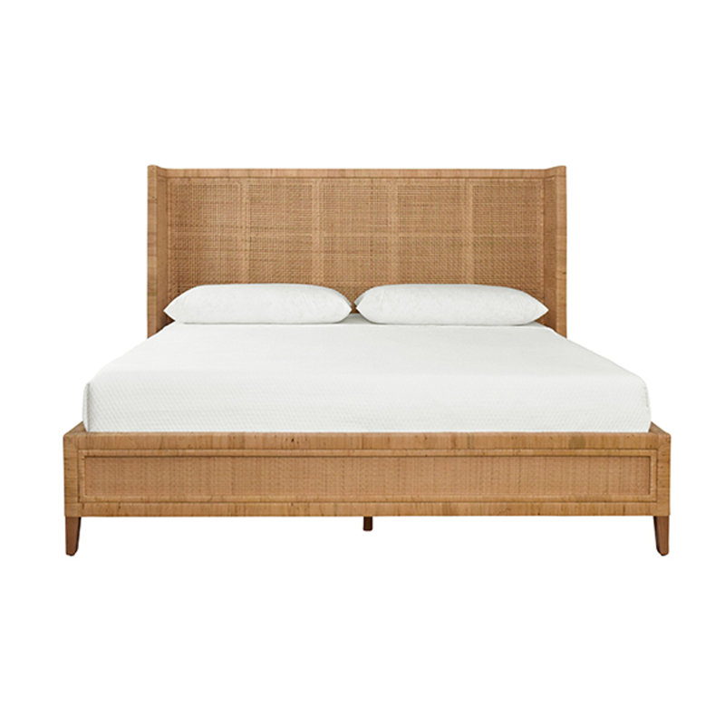 Dolly Wingback Bed, King