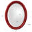 Borna Solid Wood Oval Mirror-1310660704