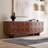 78.7" Brown TV Stand with 4 Cabinets for Living Room