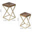 2 Piece Pedestal Riser Stands Set