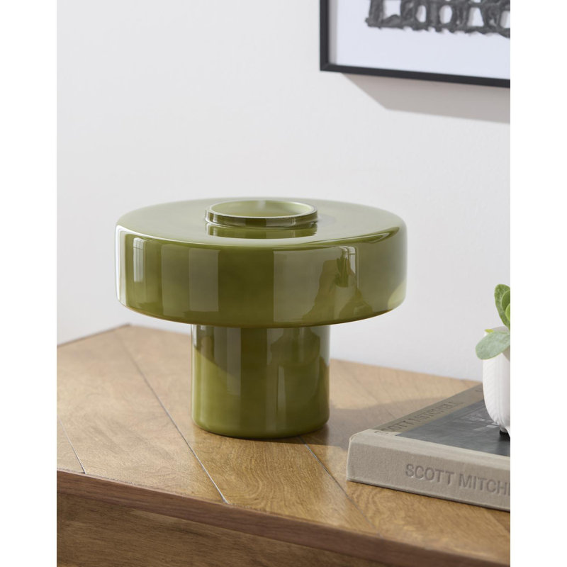 Lieselot Rainville Table Lamp, Olive Green