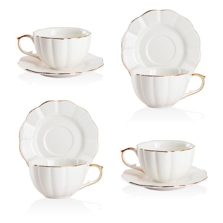 DUNCAN BQ SM TEA CUP AND SAUCER