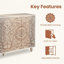 Armoire de rangement réglable en relief Gho-131292109