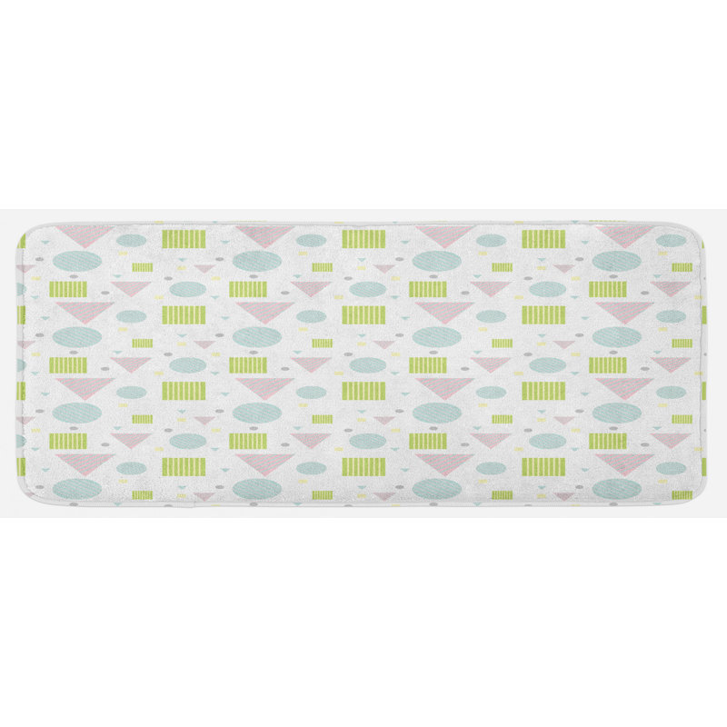 Tapis de cuisine pastel