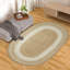 Tapis en jute tressé à la main Kayleigh, brun / crème-1614142278