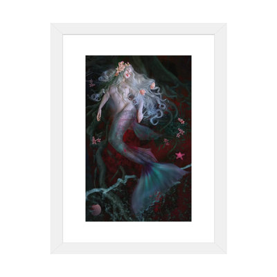 «Cecilia», reproduction sur toile à cadre flottant