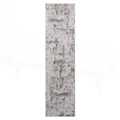 Tapis de couloir abstrait 2 x 8 Teis